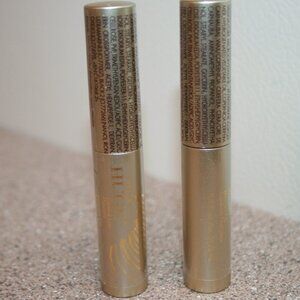 2 x Stila HUGE Extreme Lash Black Mascara 0.2oz / 6mL Travel Size = 0.4oz